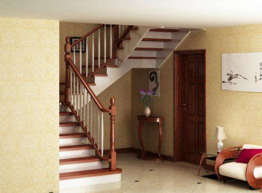 简约风格楼梯装修效果图，百搭的简约楼梯设计!
