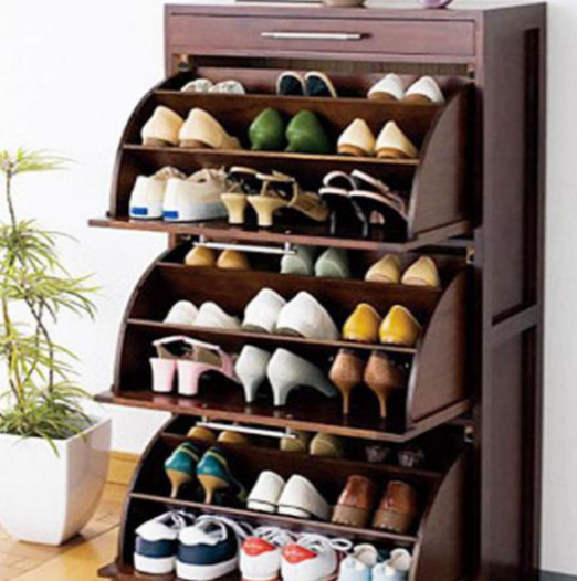 鞋柜内部结构装修效果图，不再烦恼鞋子的收纳问题！